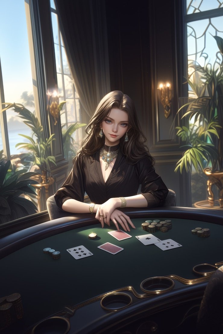 Strategi baccarat — prediksi tangan pemenang Kartu baccarat disusun di meja